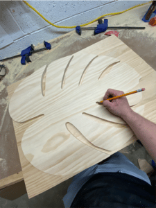 OFF-TOPIC: How To Make A Monstera Leaf Table 23 Monstera Leaf Table 5033 Josh Chretien