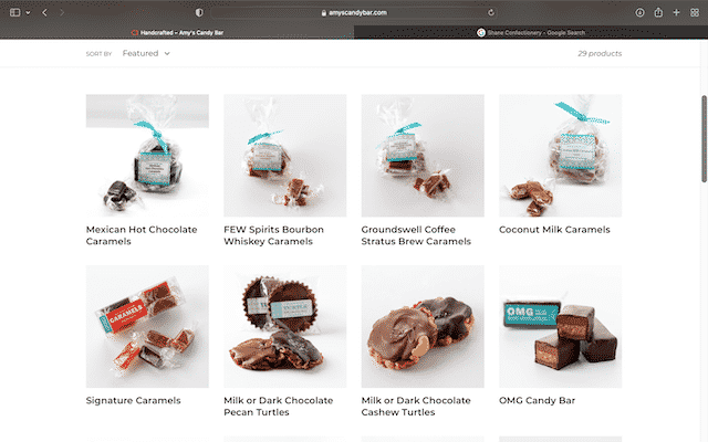 25 Best Cute Candy Store Websites 49 Amy's candy home page