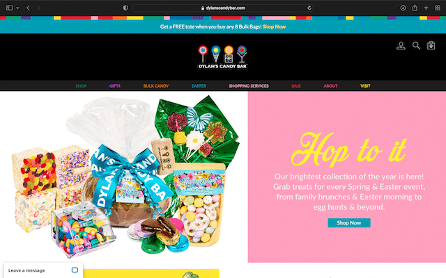 25 Best Cute Candy Store Websites 47 Dylan candy's home page