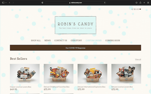 25 Best Cute Candy Store Websites 43 Robin's Candy Home Page