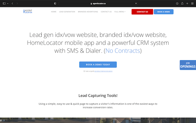 20 Best Real Estate Websites For Lead Generation 29 Agent Locator's Home Page