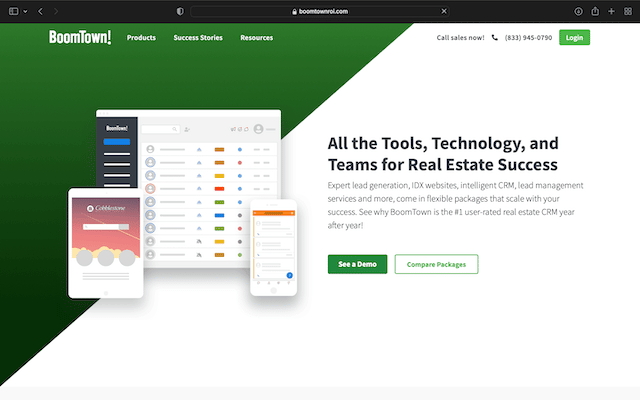 20 Best Real Estate Websites For Lead Generation 30 Boom Town's Home Page