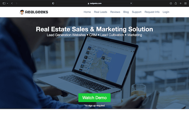 20 Best Real Estate Websites For Lead Generation 33 Real Geek's Home Page