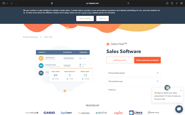 20 Best Real Estate Websites For Lead Generation 37 Hubspot CRM's Home Page