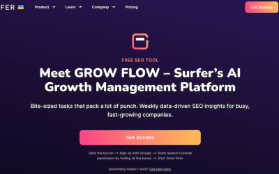 Grow Flow- A New Surfer SEO Service!