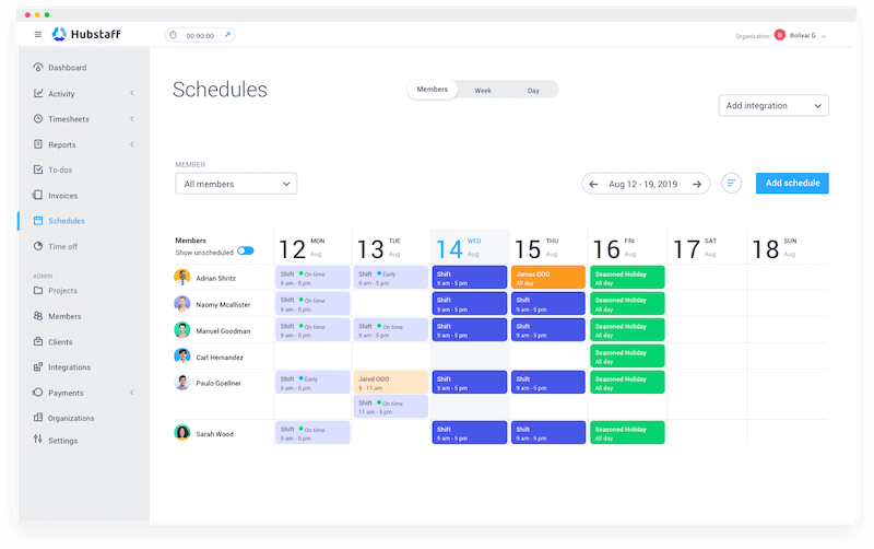 Everything You Need To Know About Hubstaff 5 A screenshot of hubstaff's website