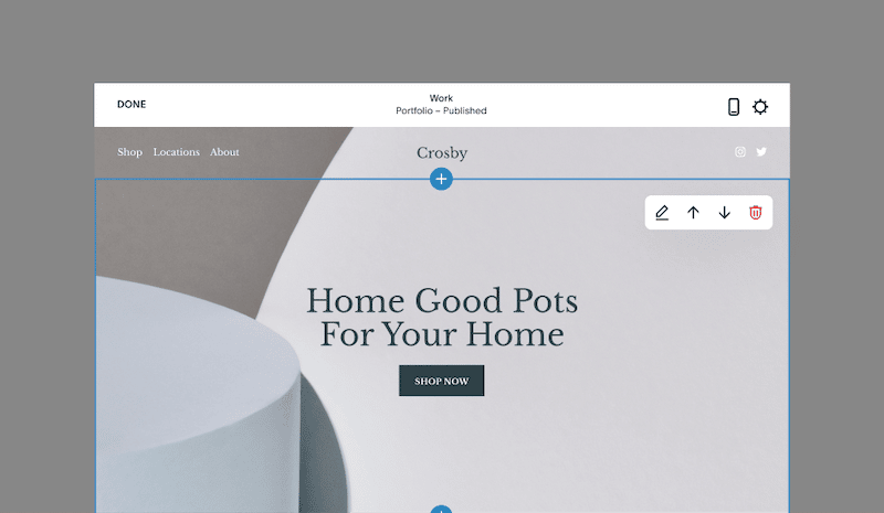 Squarespace Vs. WordPress: Which Is Better? 18 Squarespace page builder