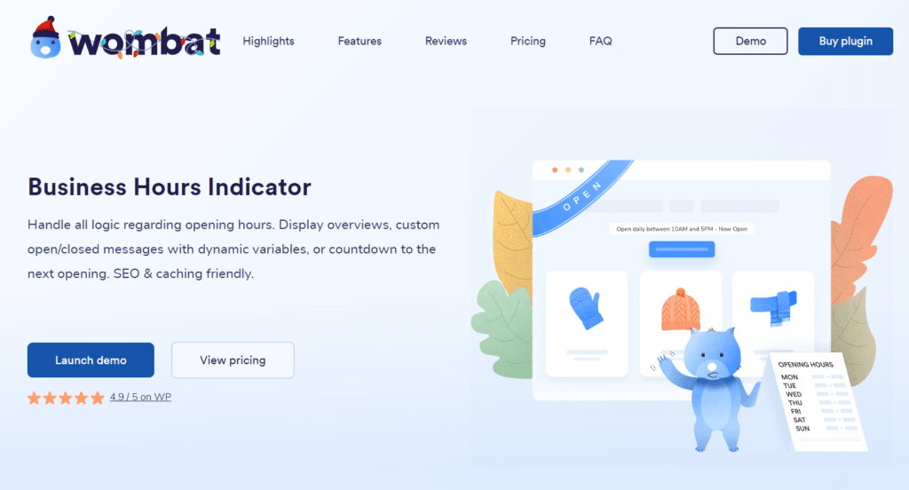 Business Hours Indicator: Display Current Day's Business Hours With Ease 6 business hours indicator