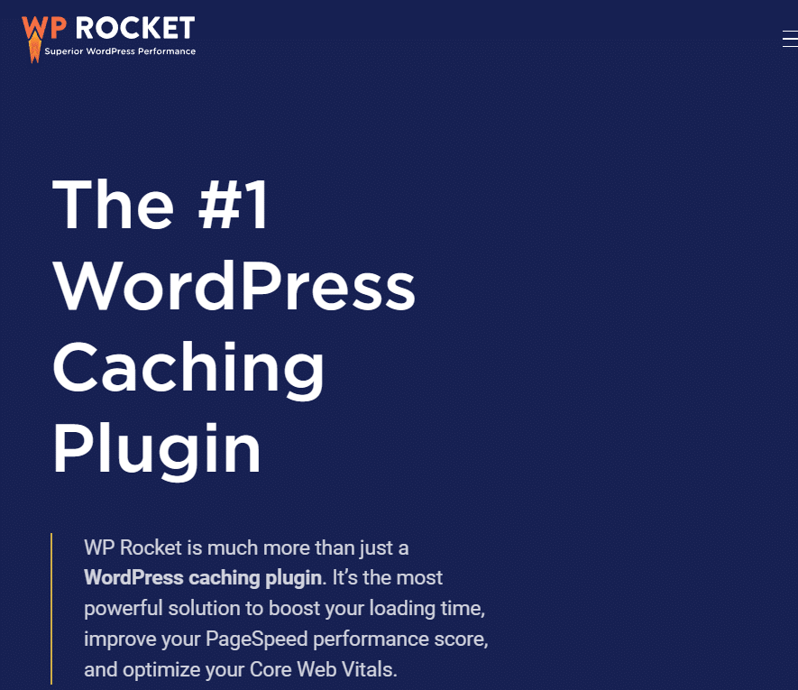 WP Rocket WordPress Plugin