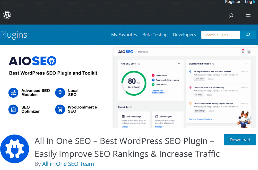 All In One SEO Pack