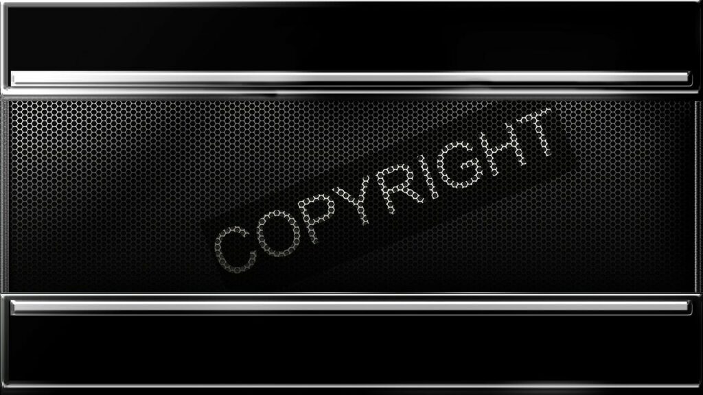 protected, copyright, a notice