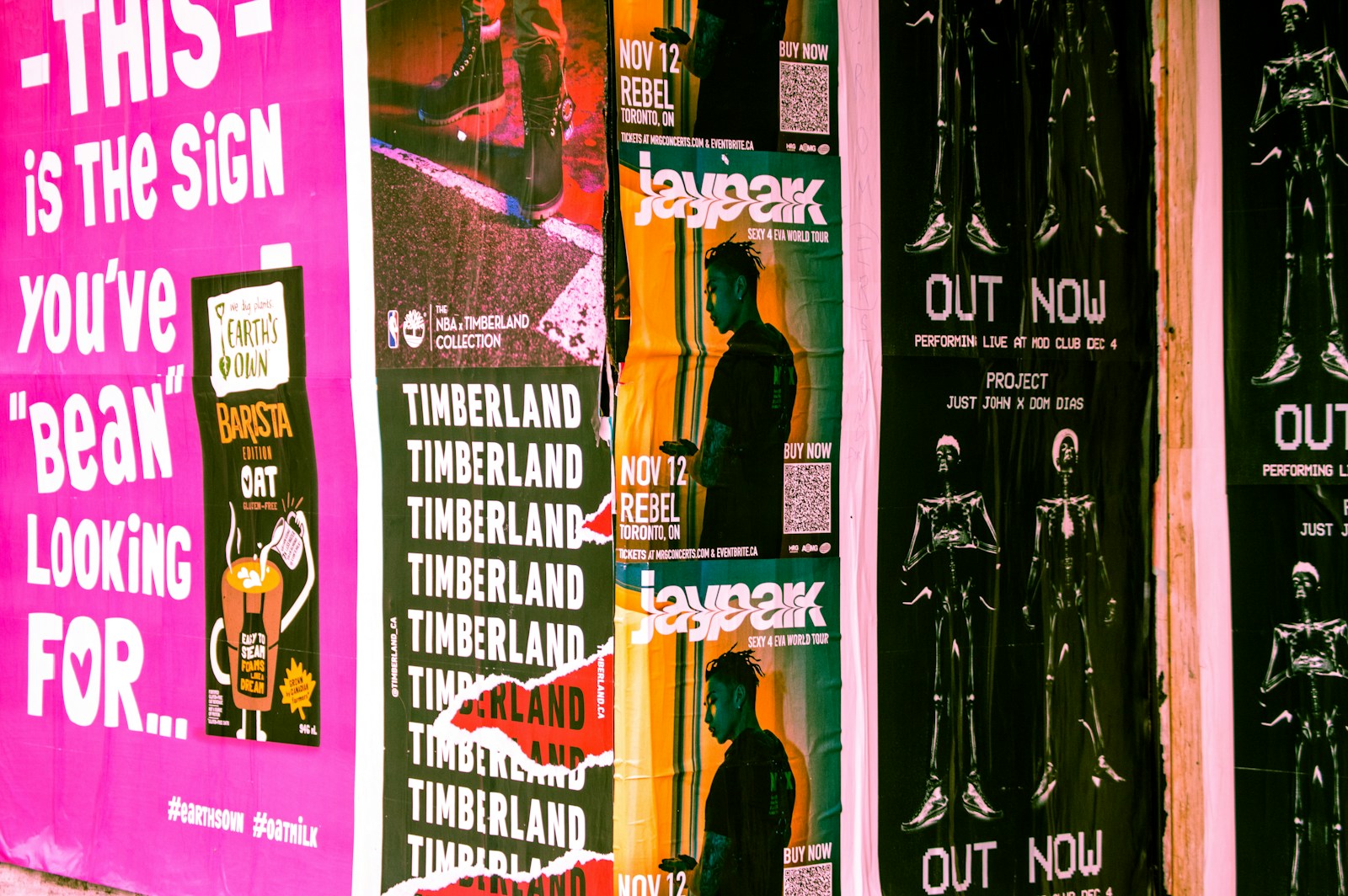 woman in black long sleeve shirt and black pants print ads