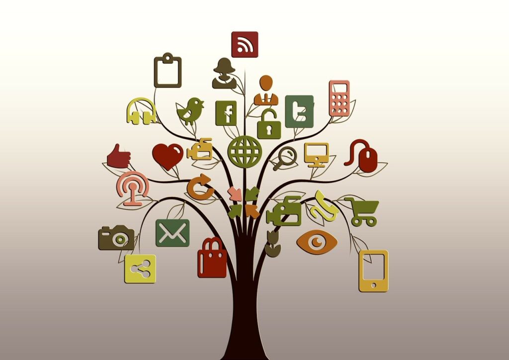 tree, structure, networks, internet, network, social, social network, logo, facebook, google, nature, social networking, networking, social media, tiktok, icon, website, presentation, multimedia