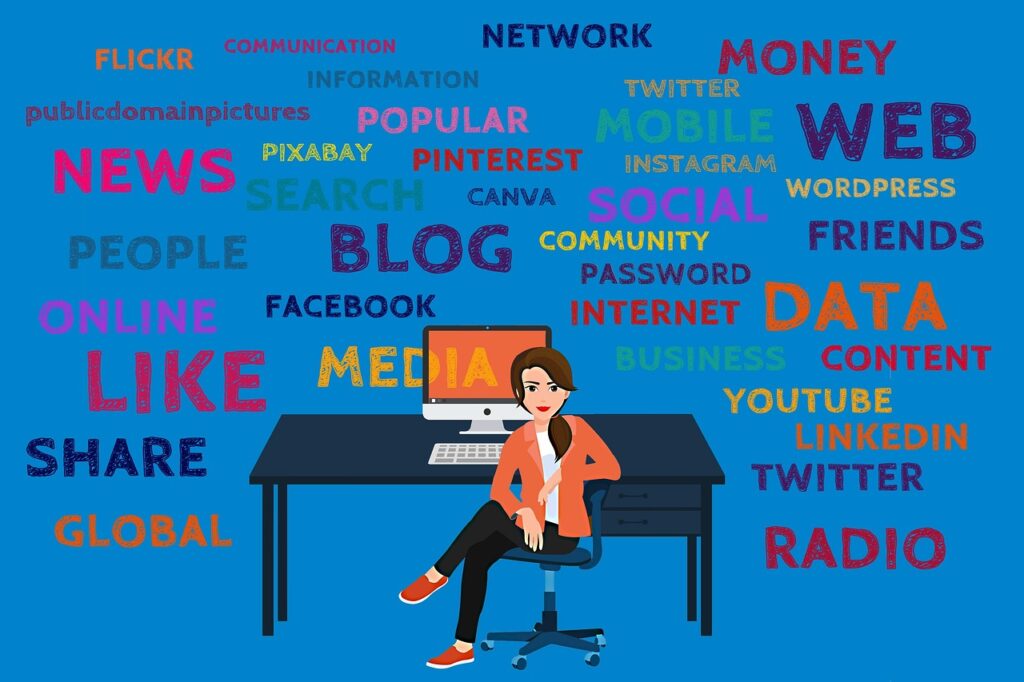 entrepreneur, digital marketing, businesswoman, manager, social media marketing, social media, marketing, technology, tiktok, business, multimedia, website, networking, communication, internet, network, blog, seo, optimization, statistics