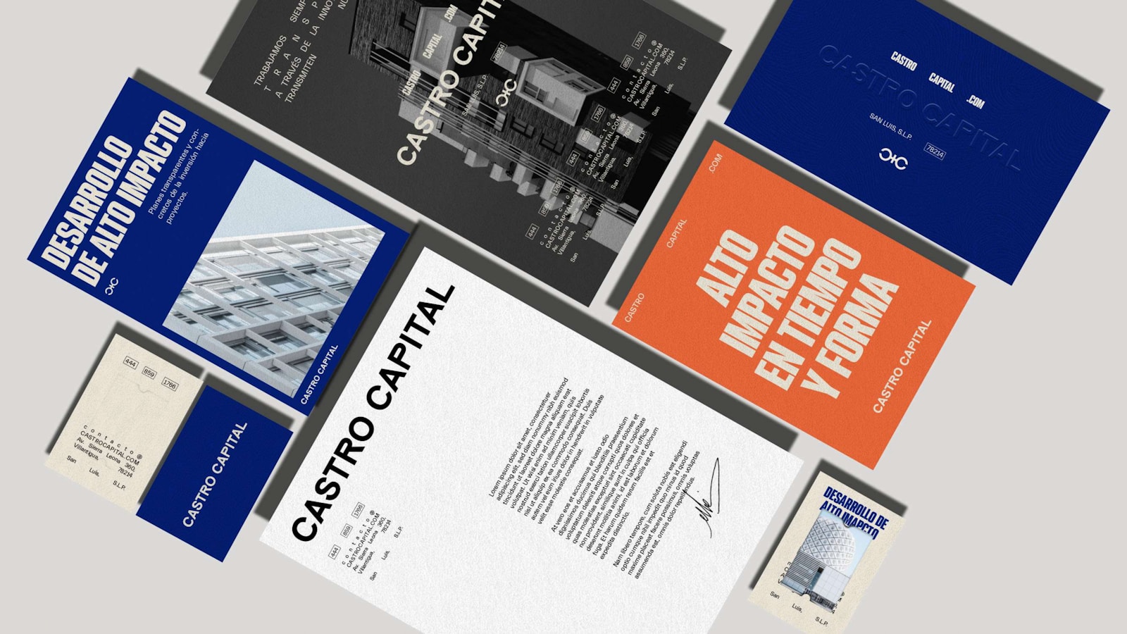 a series of brochures designed to look like a building 7 (Branding Design) Trends to Inspire Your Business Rebrand in 2025