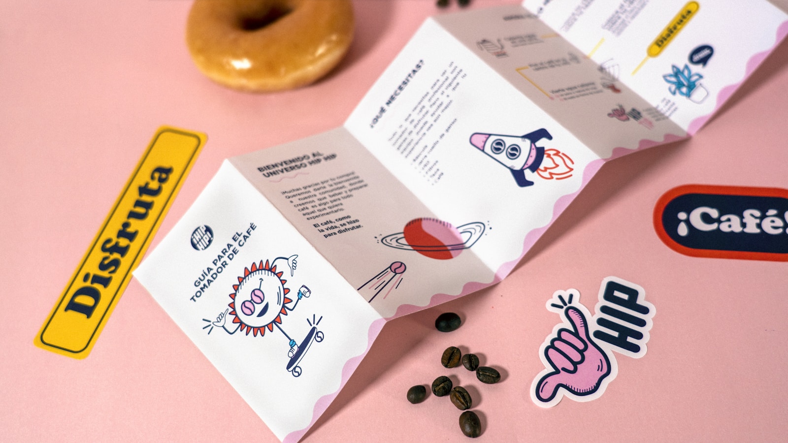 Photo by MK +2 a donut sitting on top of a pink table 5 (Visual Identity) Mistakes to Avoid During a Business Rebrand